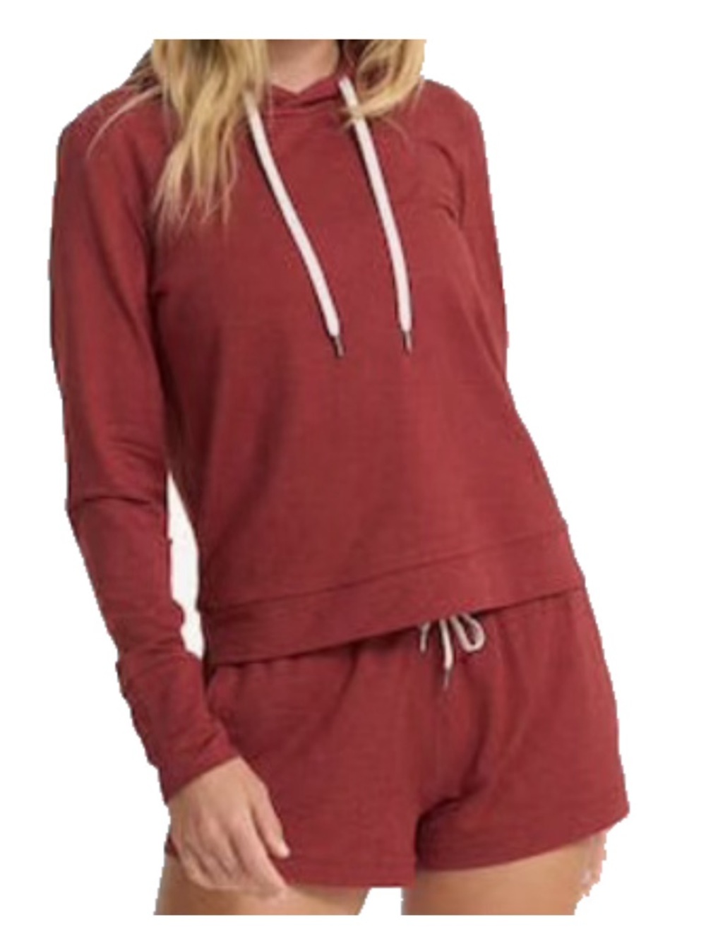 Halo Essential Hoodie in Currant Heather